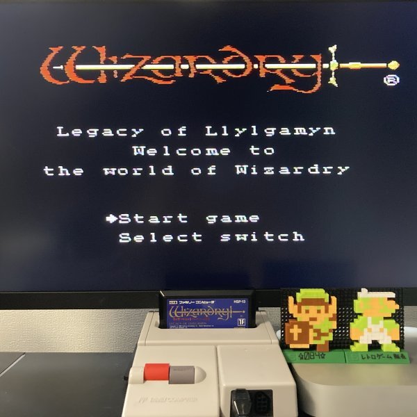 ★何点でも送料１８５円★ ウィザードリィ2 リルガミンの遺産 WizardryⅡ ファミコン 二8レ即発送 FC 動作確認済み ソフトの画像4