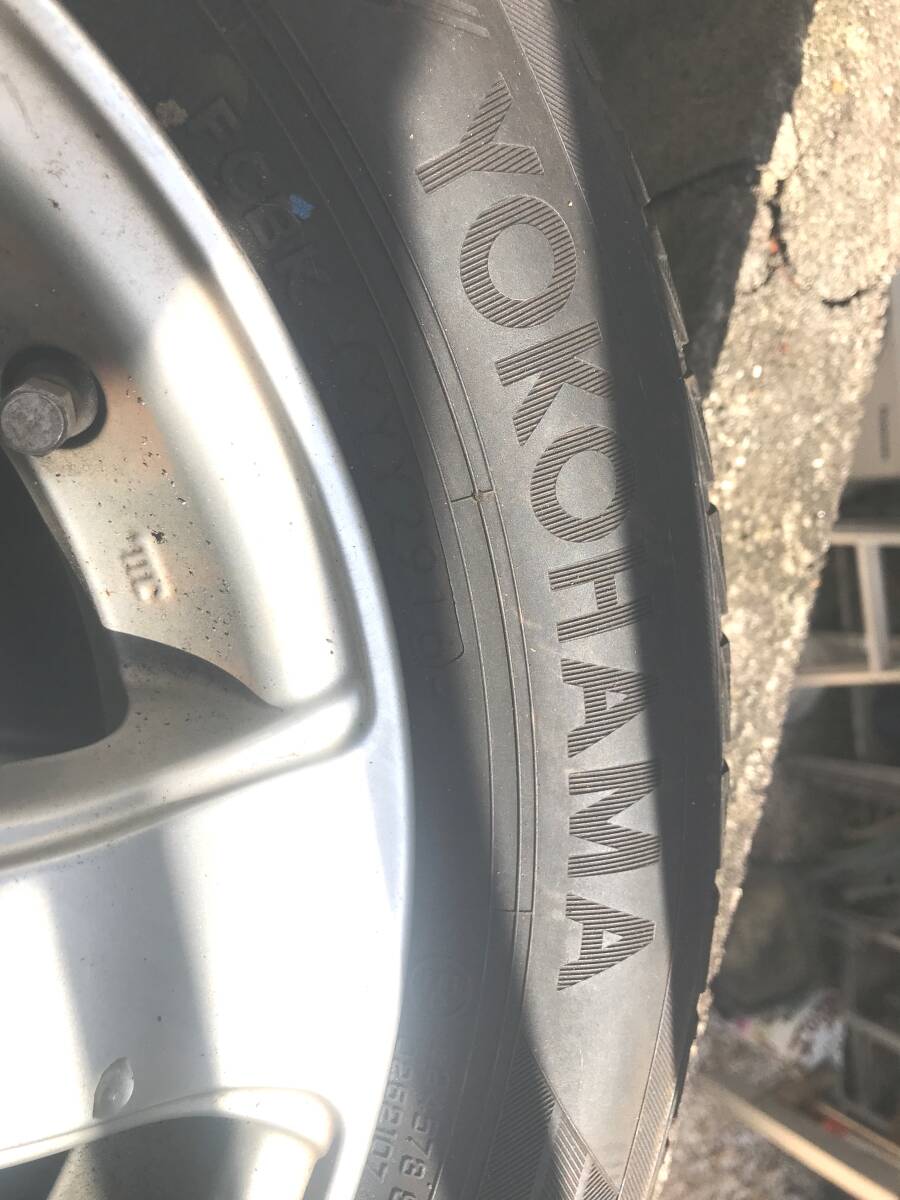 YOKOHAMA製アルミホイール付きスタッドレスタイヤ155/70/R13☆4本セットの画像2