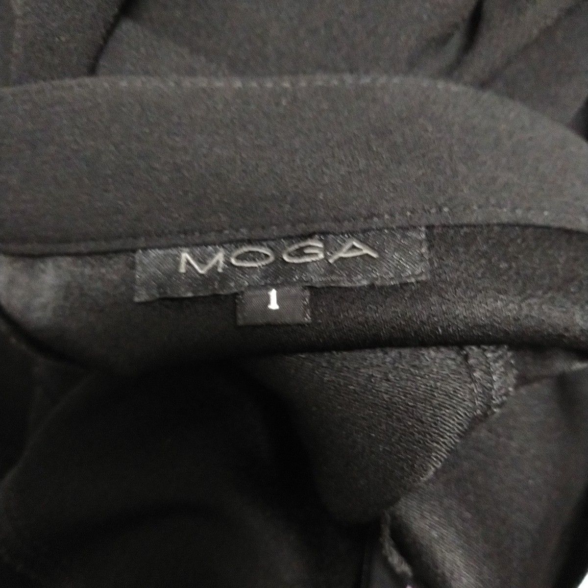 MOGA モガ　ロングスカート ブラック