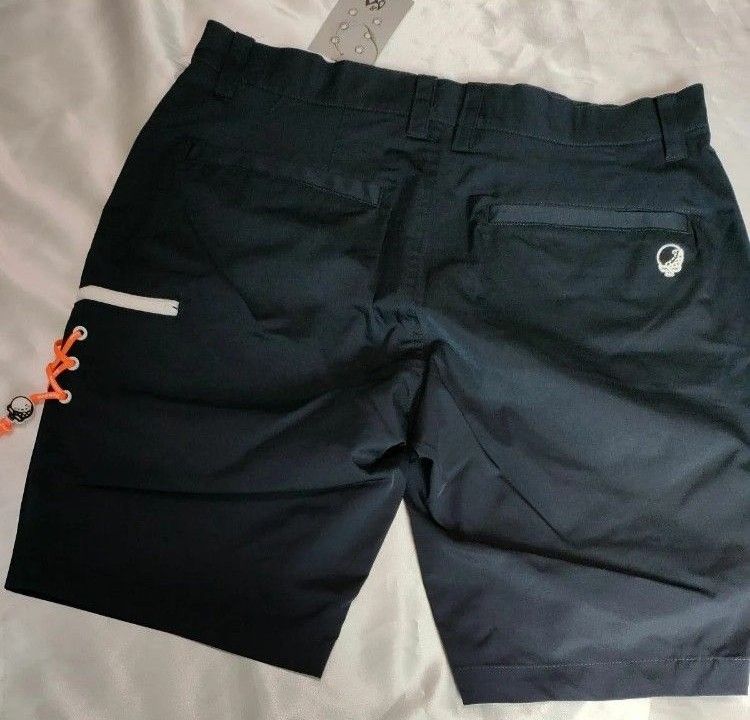 ラッセルノ Russeluno Golf ハーフパンツ 5サイズ Lサイズ  メンズ  ネイビー  紺 ゴルフ PANTS