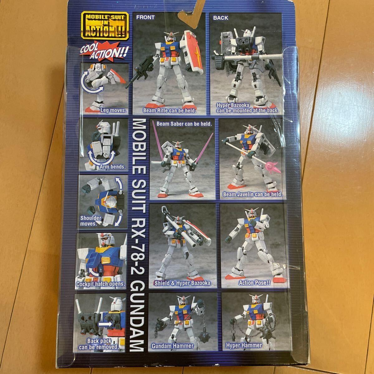 機動戦士ガンダム MS IN ACTION !! RX-78-2 ガンダム(2ndバージョン) ティターンズカラー 電撃ホビーマガジン限定 未開封品 の画像2