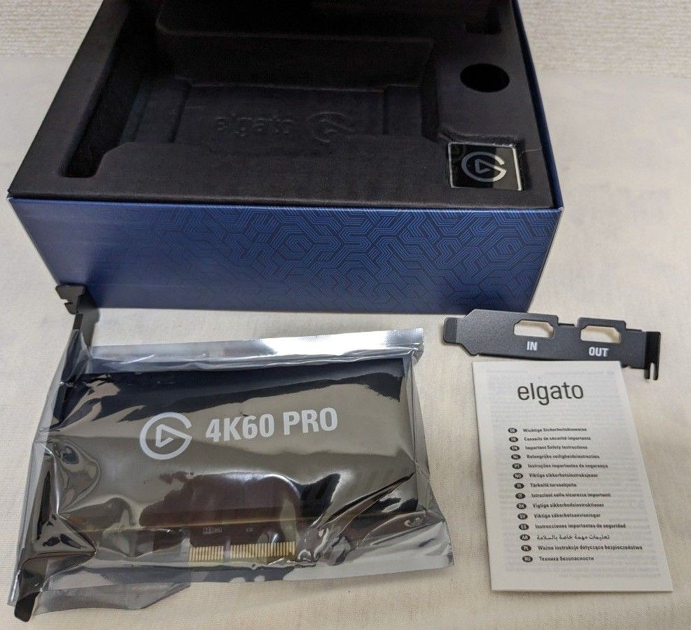 Elgato 4K60 PRO MK.2 内蔵キャプチャーカード