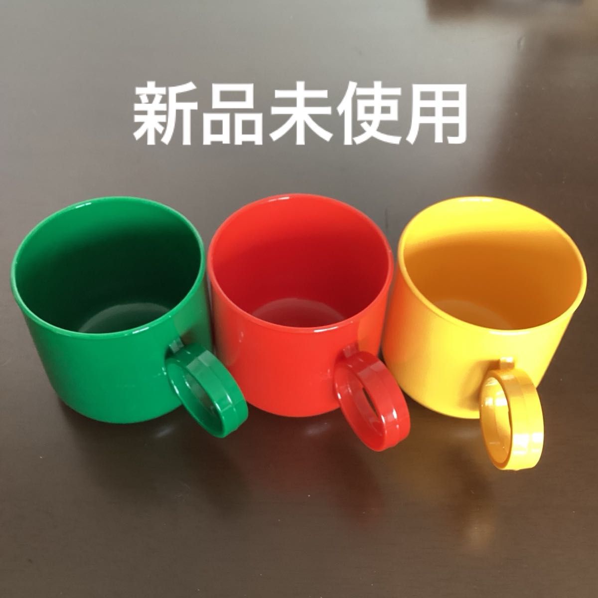 アウトドマグカップ　プラマグ　3個　キャンプ　プラスチック製　新品未使用　送料込 コップ Mug ピクニック　送料無料