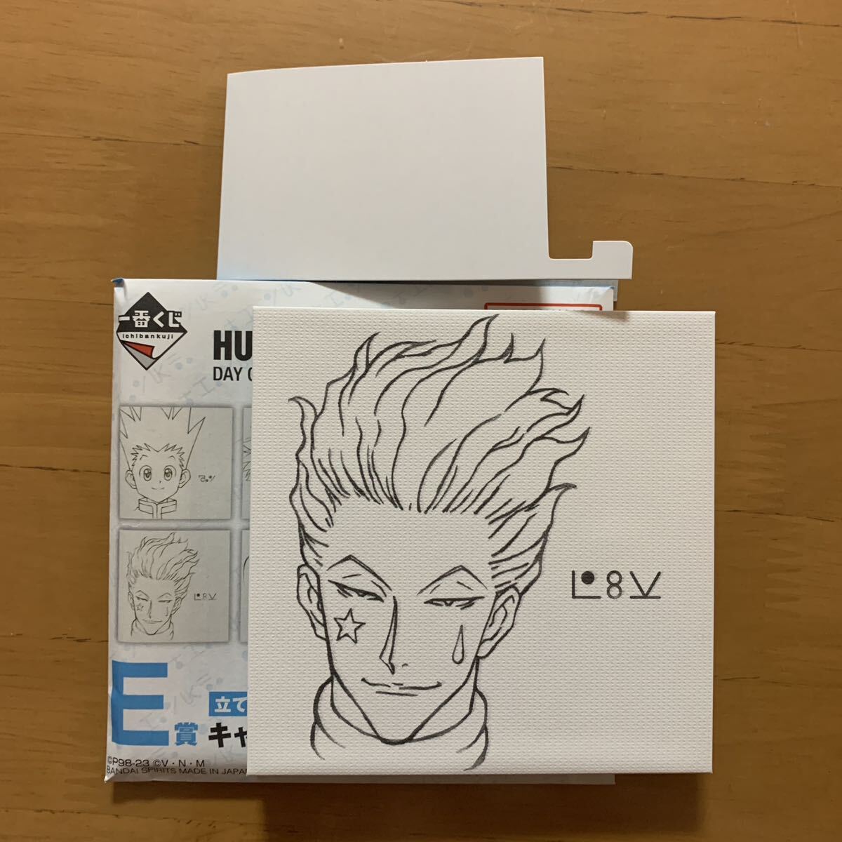 ②HUNTER×HUNTER 一番くじ E賞 キャンパスボード ヒソカの画像1