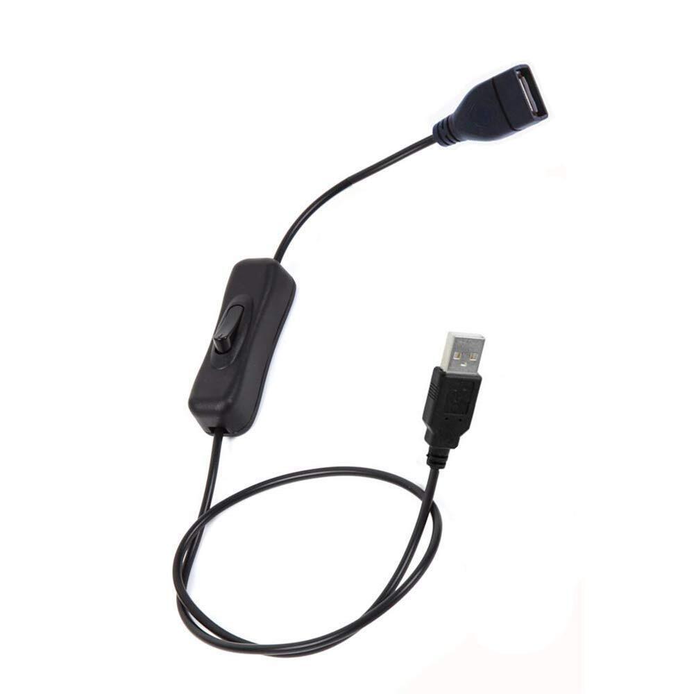 YFFSFDC USB A オス メス 延長ケーブル 1m ON/OFF スイッチ付き データ転送をサポート_画像1