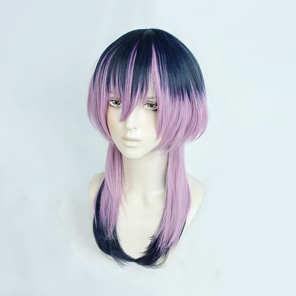 耐熱コスプレウィッグ 二番目の城 灰谷 竜胆 cos wig パーティー 変装 +おまけ 専用ネット_画像2