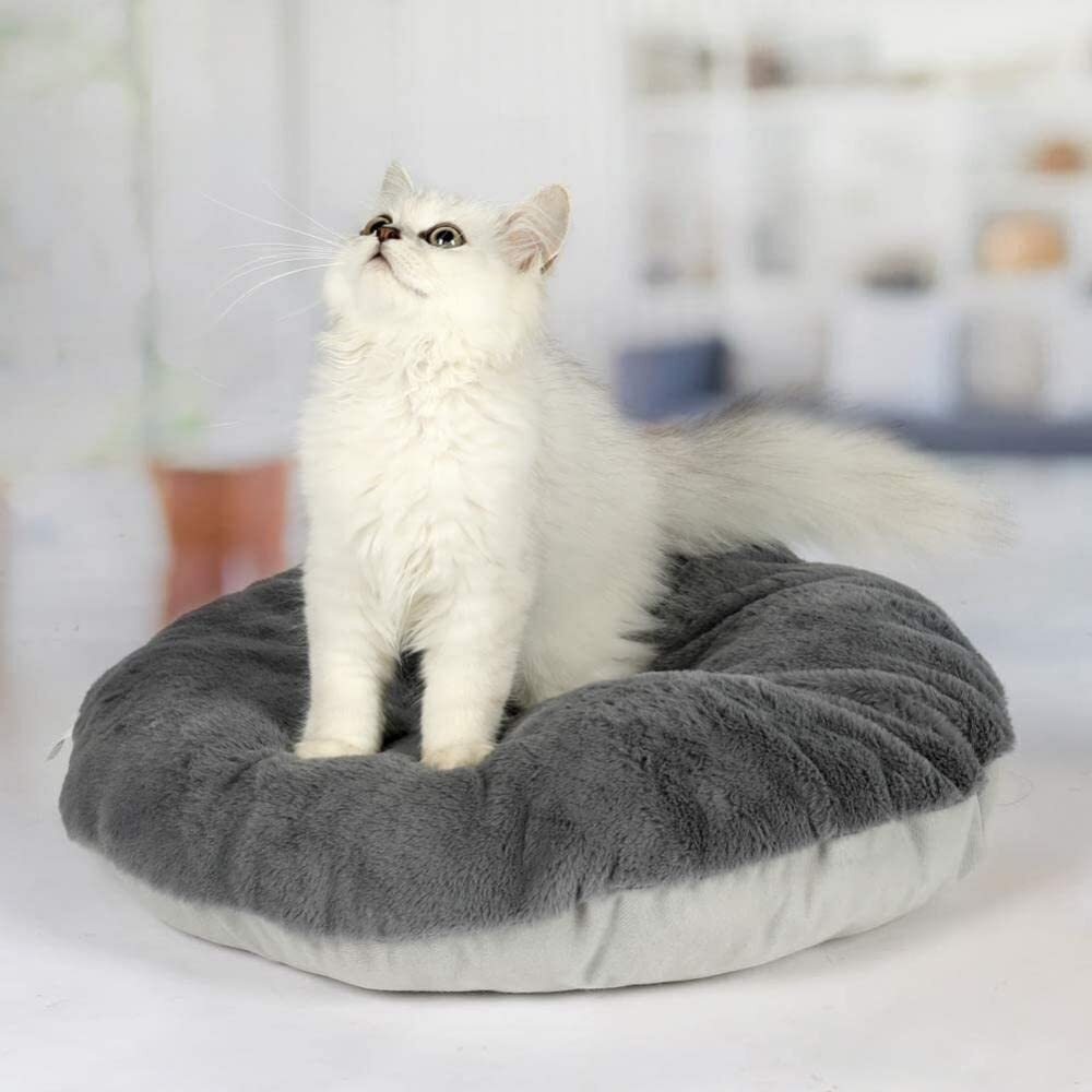 Shilanmei 猫ハウス 冬用 猫用ベッド 猫 ドーム型 ベッド 犬小屋 小動物用 ペット用寝袋 保温防寒 可愛い 柔らか 水洗え 滑り止め 小_画像6