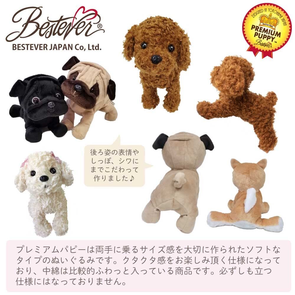 【BESTEVER】犬 ぬいぐるみ リアル 仔犬 くたくた 可愛い 手のリサイズ 誕生日 ギフト【Premium Puppy プレミアムパピー】ポメ_画像2