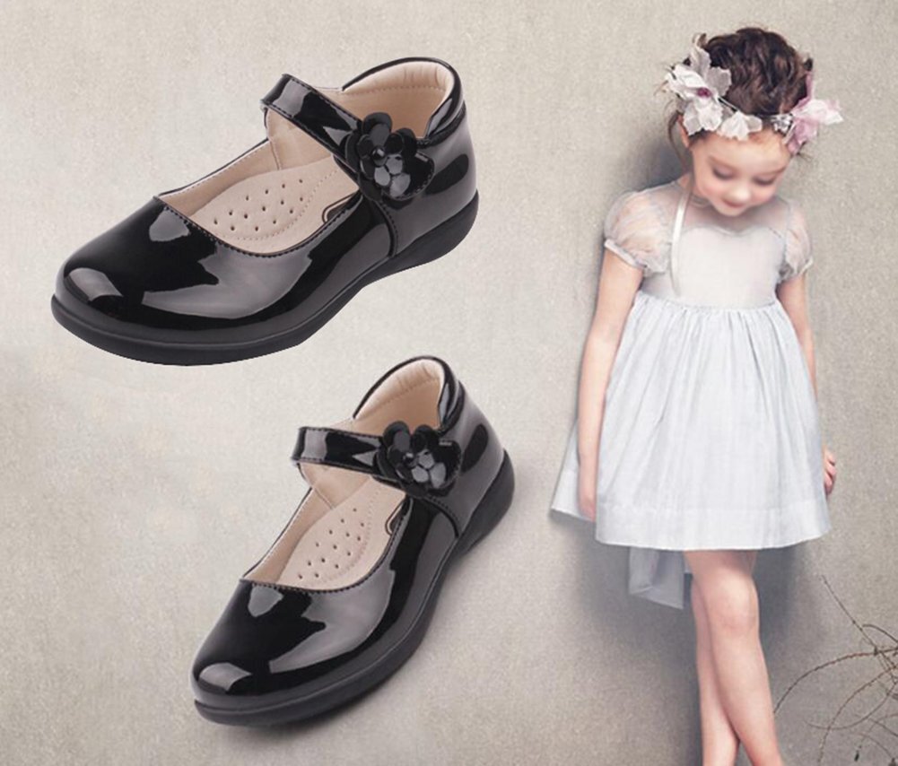 [Iypurkmn] girl dress shoes piano presentation shoes slip prevention formal shoes go in . type wedding go in . type 17.8cm-23.8cm ( inside length 21c