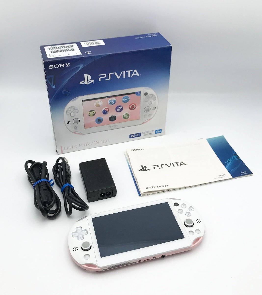 PlayStation Vita Wi-Fiモデル ライトピンク/ホワイトの画像1