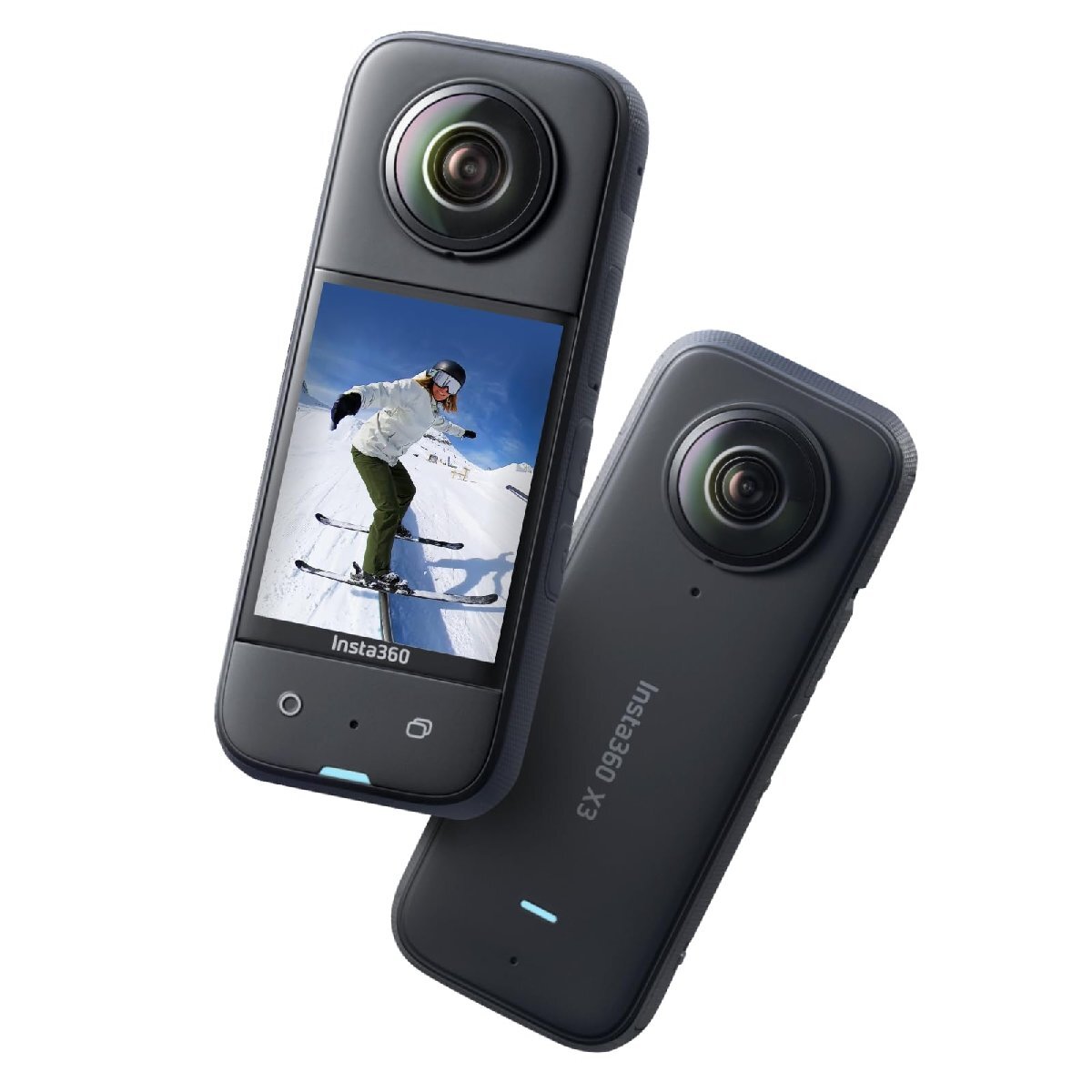 Insta360 X3 360度カメラ アクションカメラ 新型1/2インチ48MPセンサー IPX8防水 5.7K360度動画 72MP360度写真_画像1