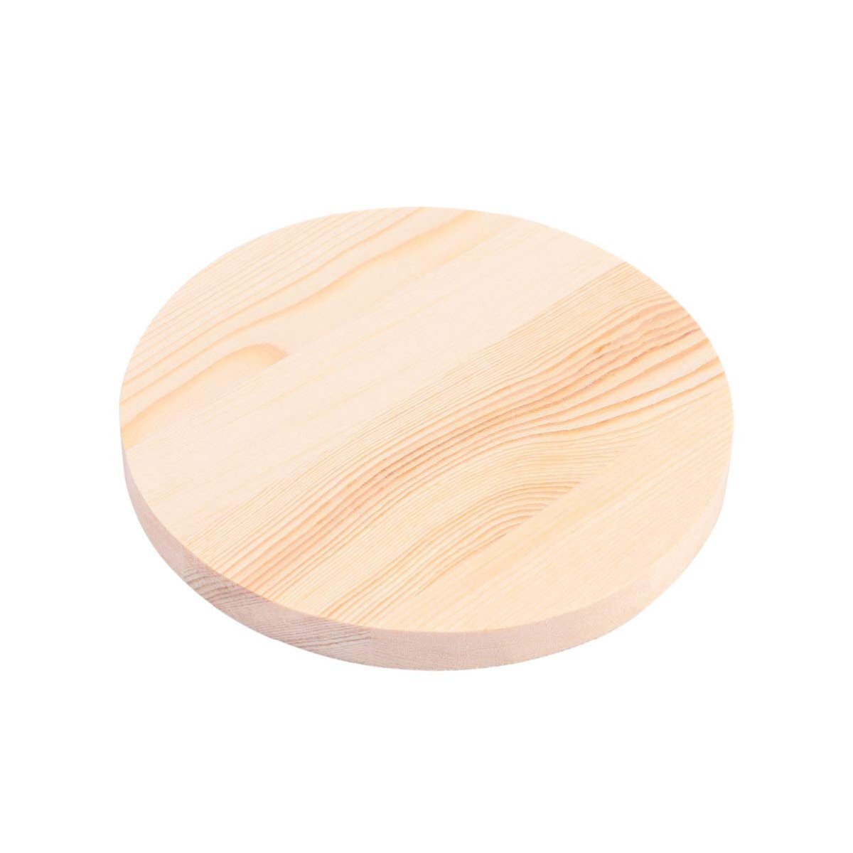 EXCEART 木製スライス 木材チップ 天然木 木片 円形 DIY 工芸品 10枚入 DIY 手描き ハンドメイド 10x10x1cm_画像1