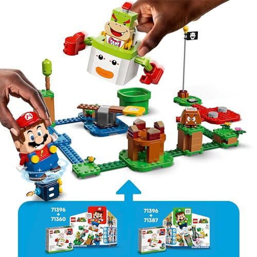 レゴ(LEGO) スーパーマリオ クッパJr.クラウン 71396 おもちゃ ブロック プレゼント テレビゲーム 男の子 女の子 6歳以上_画像4