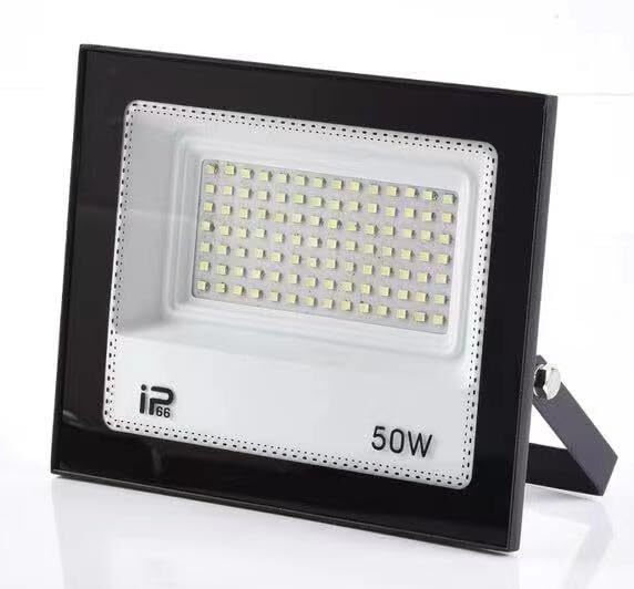 LED 投光器 50W IP66防水 作業灯 8000LM 800W相当フラッドライト 省エネ 高輝度 アース付きプラグ PSE適合 1.8Mコード_画像1