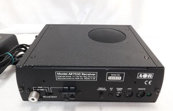 Yahoo!オークション - 希少 AOR AR7030 PLUS オールモード 受信機 Yahoo!オークション - 希少 AOR AR7030 PLUS オールモード 受信機