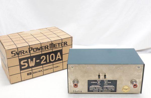 DAIWA SW-210A 1.8～150MHz SWR＆パワー計 HF／50MHz／144MHzの画像5