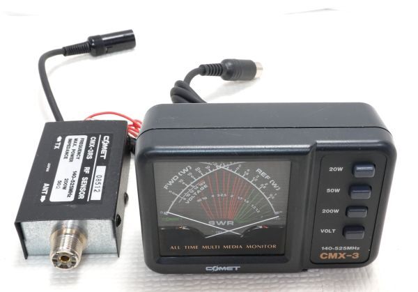 COMET CMX-3 140～525MHz SWR＆パワー計 144/430 351MHzデジタル簡易無線対応の画像2