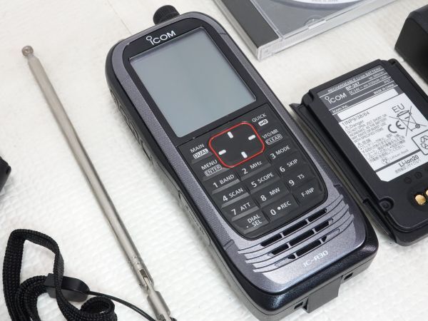 ICOM　IC-R30　デジタル無線対応　オールモード　広帯域受信機　
