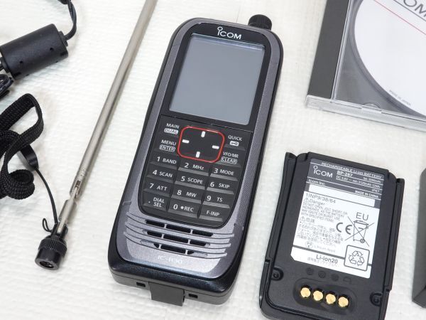ICOM　IC-R30　デジタル無線対応　オールモード　広帯域受信機　