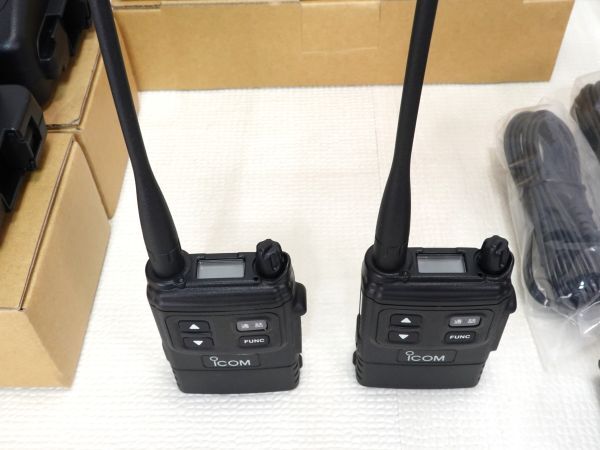 ICOM IC-4880 2 pcs. set new goods unused goods same time telephone call type special small electric power transceiver new sp rear s standard 