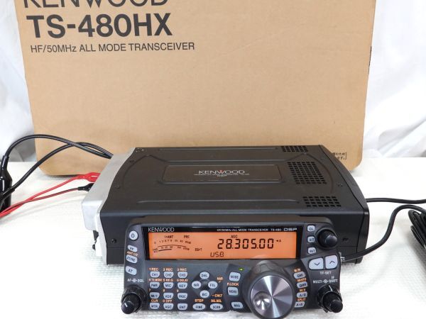 希少 KENWOOD 使用僅かの美品 TS-480HX HF／50MHz オールモード 200W の画像1