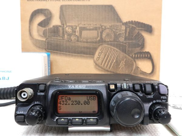 YAESU FT-817 HF|50|144|430 портативный all mode машина 