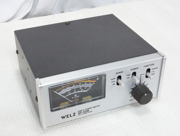 WELZ SP-45M 140～470MHz SWR＆パワー計 144/430 デジタル簡易無線対応の画像3