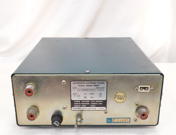 DAIWA CNA-1001 3.5～30MHz 500W オートアンテナチューナー ダミーロード内蔵の画像5