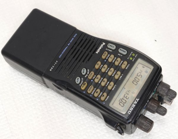 YAESU FT-729 144/430 2波同時受信 デュアルバンド ハンディ機 YAESU FT-729 144/430 2波同時受信 デュアルバンド ハンディ機