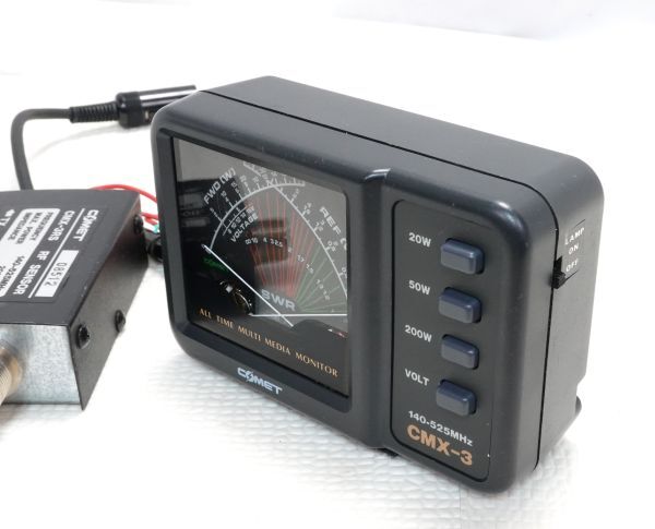 COMET CMX-3 140～525MHz SWR＆パワー計 144/430 351MHzデジタル簡易無線対応の画像4