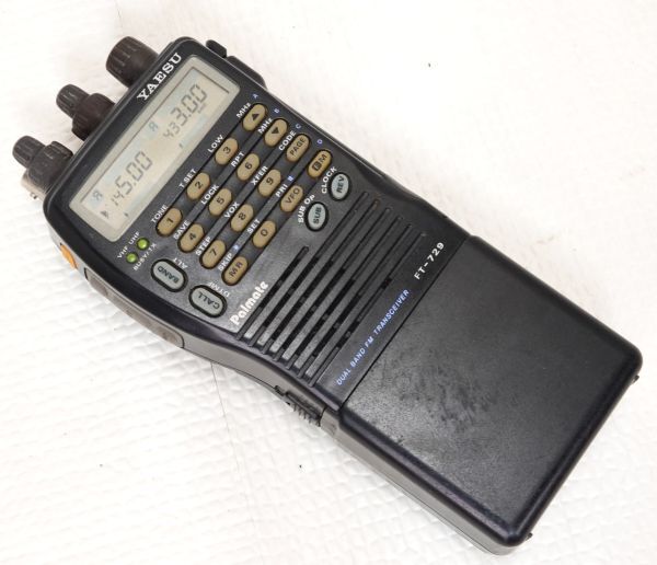 YAESU FT-729 144/430 2波同時受信 デュアルバンド ハンディ機 YAESU FT-729 144/430 2波同時受信 デュアルバンド ハンディ機