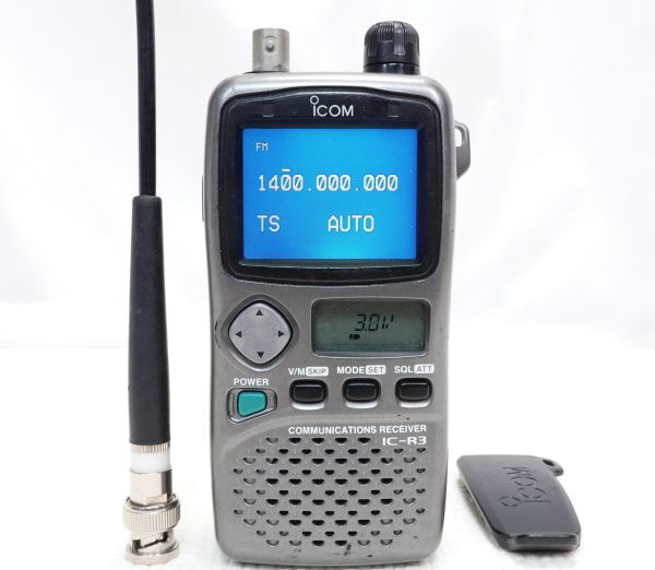 ICOM　IC-R3ss　0.5～2450MHz　映像電波受信＋方向探知　広帯域レシーバー受信機