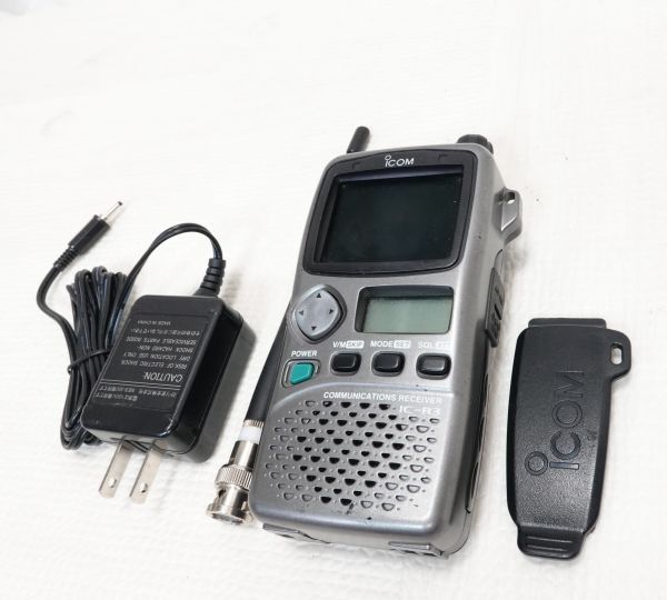 ICOM　IC-R3ss　0.5～2450MHz　映像電波受信＋方向探知　広帯域レシーバー受信機_画像4