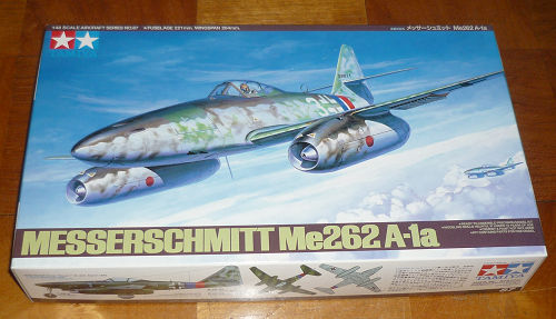 タミヤ 1/48 NO.87 メッサーシュミット Me262 A-1aの画像1