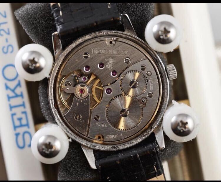 ジラールペルゴ（Girard-Perregaux）手巻き シーホーク 1960年代 オーバーホール済み 保証付の画像2