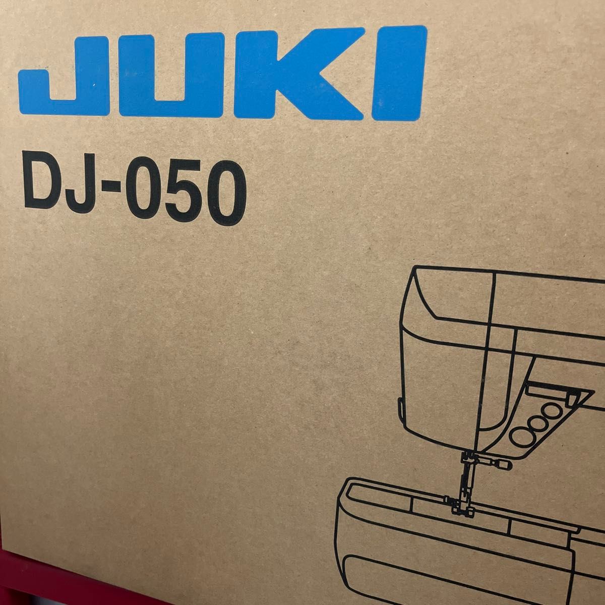 ★発送土日祝限定★【新品未使用★家庭保管品★未開封コンピュータミシン】JUKI DJ-050 ハードケース、フットコントローラー付