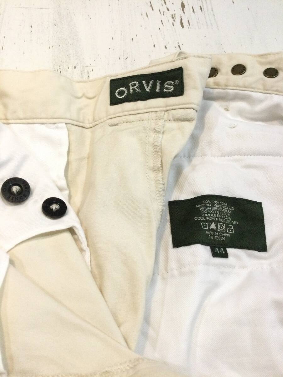 ORVIS オービス 100%コットン ハーフパンツ カーゴショーツ 短パン W44 メンズXXL〜 大きめ【良品】242の画像10