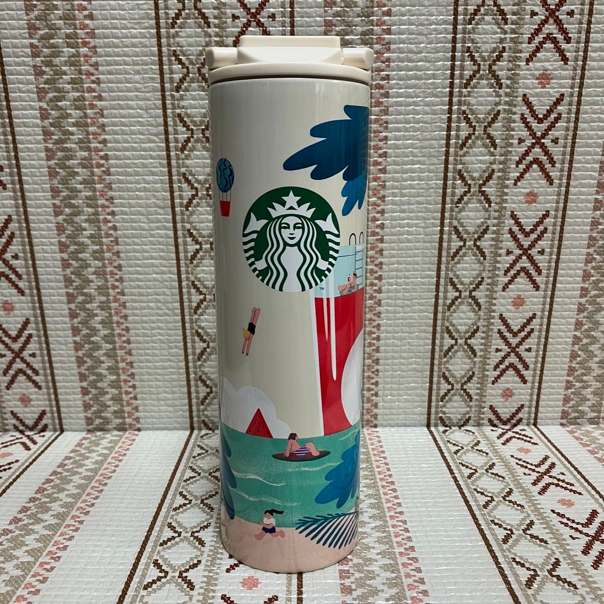 ステンレスボトルスカイビーチ473ml  スターバックス　Starbucks