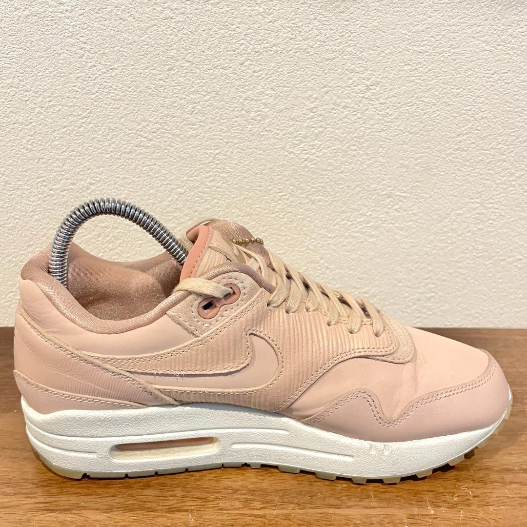 NIKE WMNS AIR MAX 1 PREMIUM ナイキ エア マックス ワン プレミアム ピンク 454746-206 ローカットスニーカー 23cm 美品の画像5