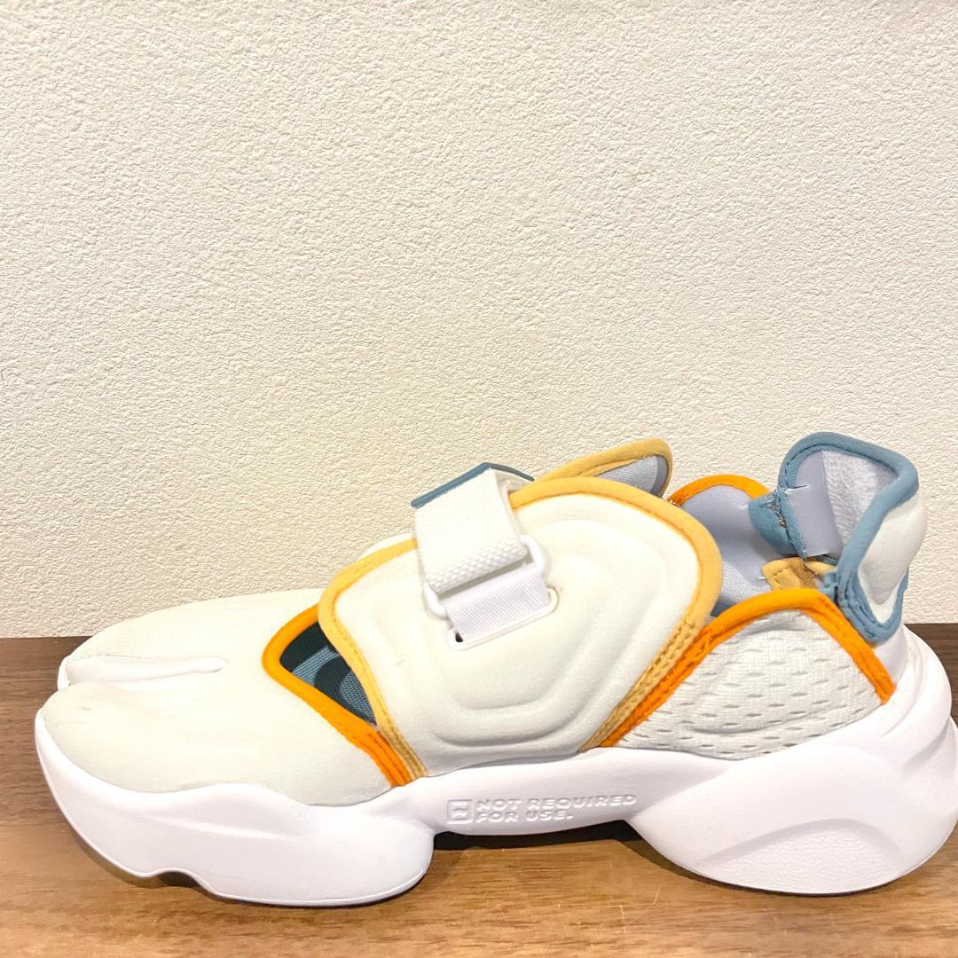 NIKE W AQUA RIFT WHITE ナイキ アクア リフト ホワイト マルチカラー レディース DJ4669-100 サンダル 24cm 美品_画像6