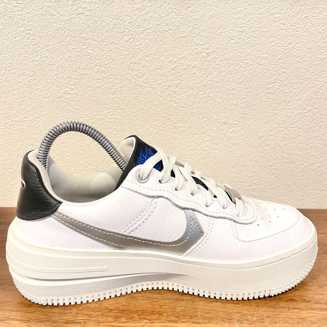 NIKE W AIR FORCE 1 PLT.AF.ORM LV8 ナイキ エア フォース ワン プラットフォーム ホワイト DX3199-100 レディース 22cm_画像5