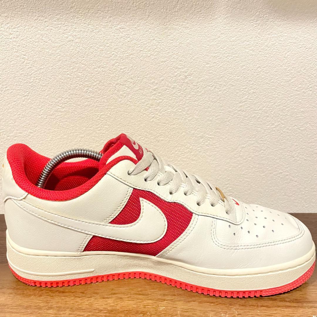 NIKE AIR FORCE 1 LOW ATHLETIC DEPT ナイキ エア フォース ワン レッド メンズ FN7439-133 ローカットスニーカー 27cm の画像5