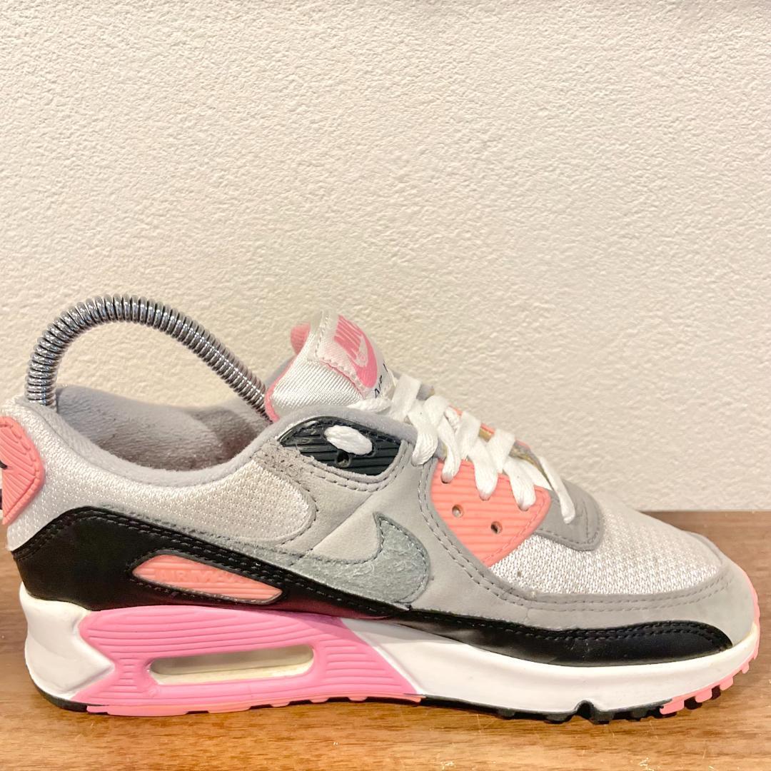 NIKE WMNS AIR MAX 90 ナイキ エア マックス 90 ピンク レディース CD0490-102 ローカットスニーカー 23.5cm の画像5