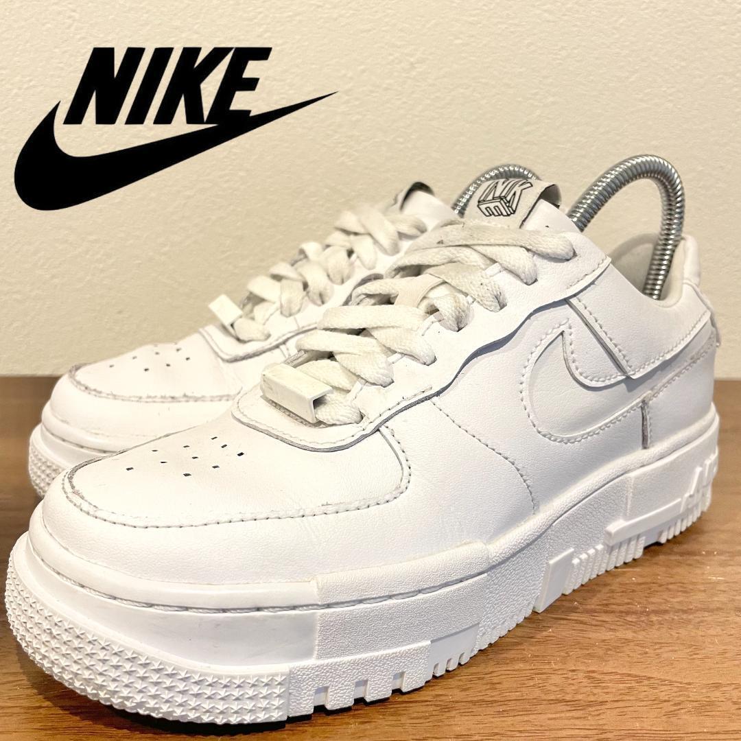 NIKE AIR FORCE 1 PIXEL Nike Air Force pixel white lady's СК6649-100 low cut sneakers 22cm