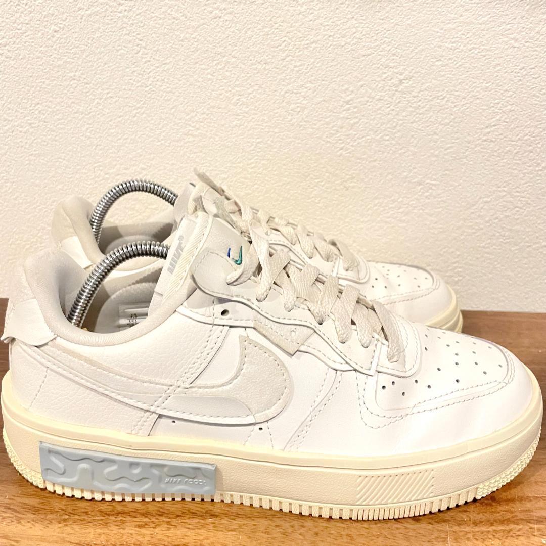 NIKE W AIR FORCE 1 FONTANKA PHANTOM ナイキ エア フォース ワン フォンタンカ DH1290-002 レディース ローカットスニーカー 24.5cm_画像3