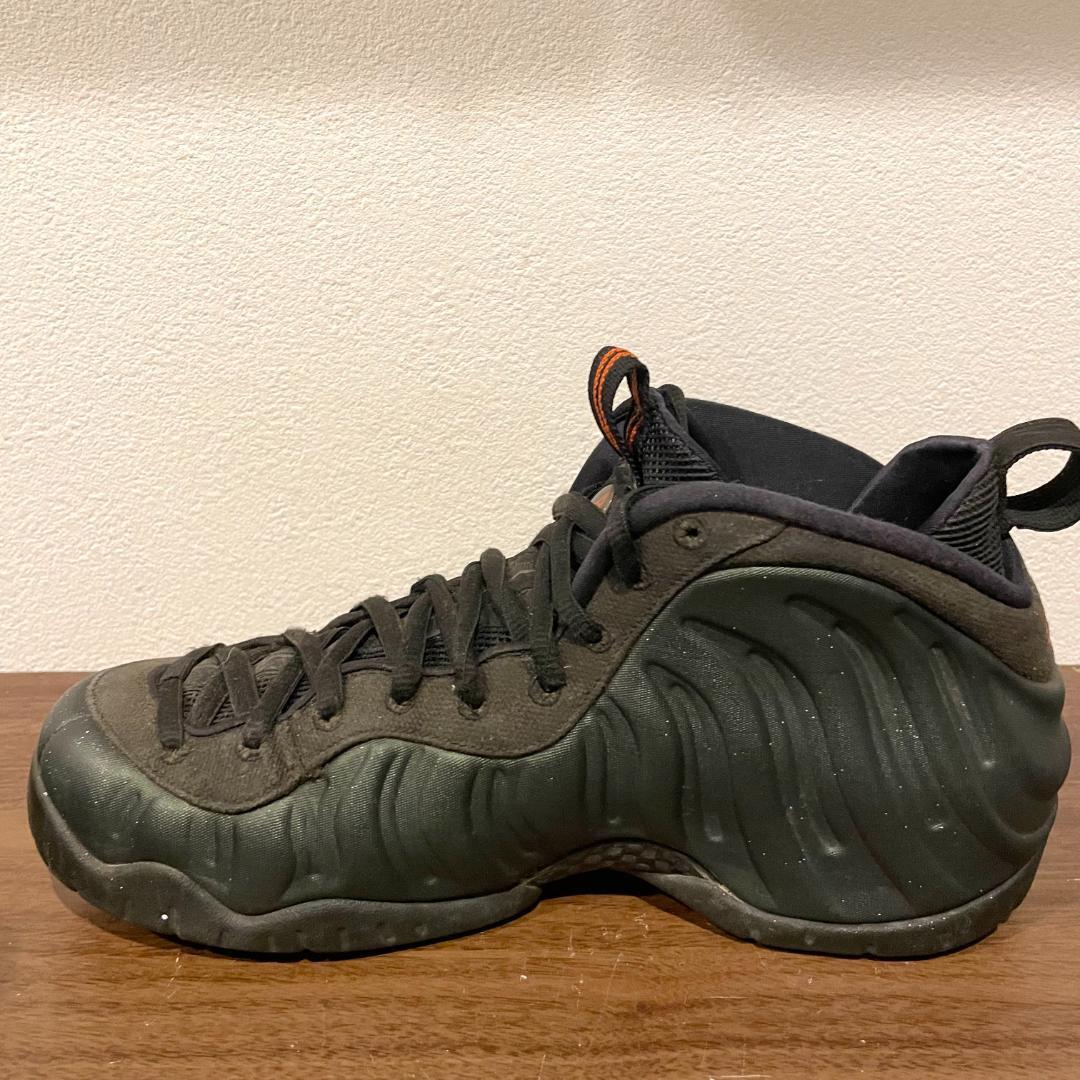 NIKE AIR FOAMPOSITE PRO ナイキ エア フォーム ポジット プロ オリーブ メンズ 624041-304 ハイカットスニーカー 28cm の画像6