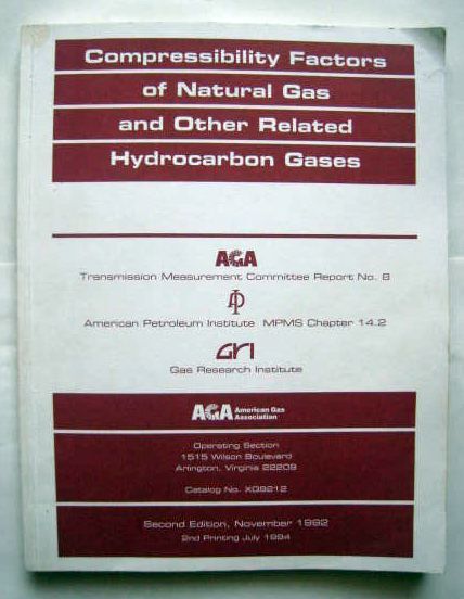 [ foreign book ] natural gas etc.. compression . number total .AGA Report No.8:Compressibility Factors[ free shipping ]