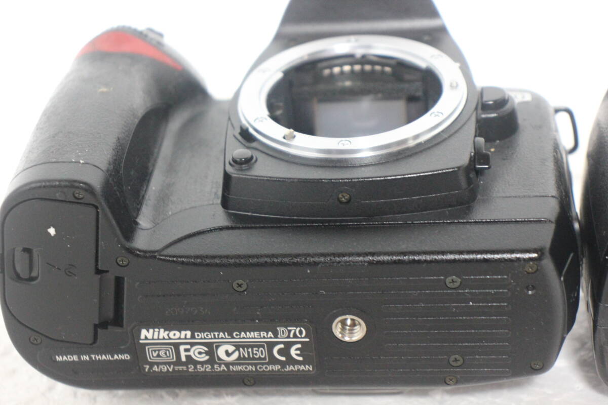 【故障品】Nikon Ｄ70 D60 AF-S DX NIKKOR 18-55mm 3.5-5.6G VR ジャンク現状品の画像8