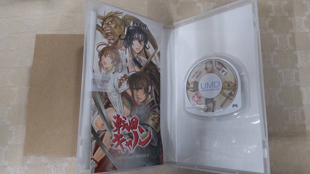 PSP　戦国キャノン　箱説付　即決あり_画像2