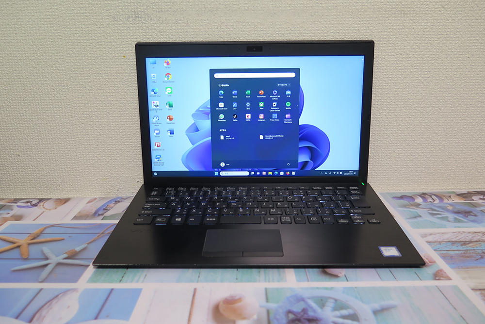 フルHD【高速Core i5(第7世代)★爆速SSD256GB】Vaio Pro PG 最新Windows11+Office2019 H&B ★ メモリ8GB/Webカメラ/Wi-Fi/HDMI_画像6